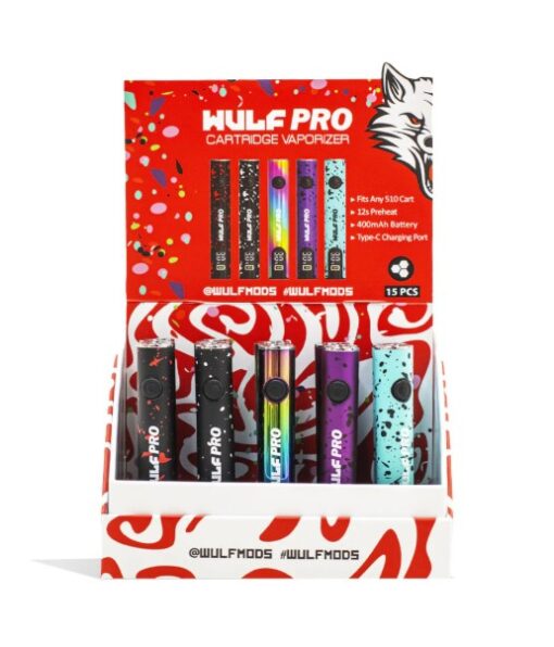 Yocan Wulf Mods PRO Variable Voltage Battery (510 Device) - 15CT