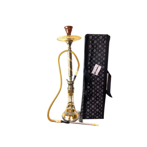 Zebra Pyramid Super Heavy with Caring Case 1 Hose Hookah