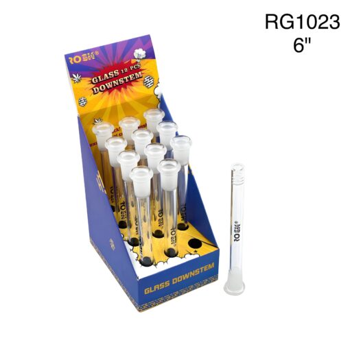 Rock Glass Downstems - 12CT