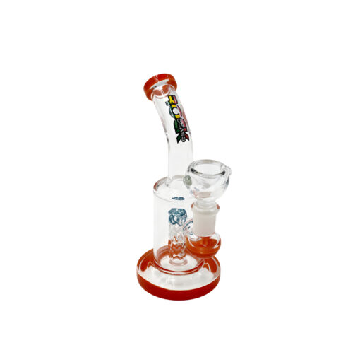 Rock Glass 6” Mini Perc Bong