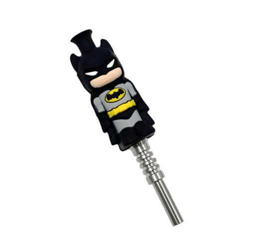 Batman Silicone Straw - H501B