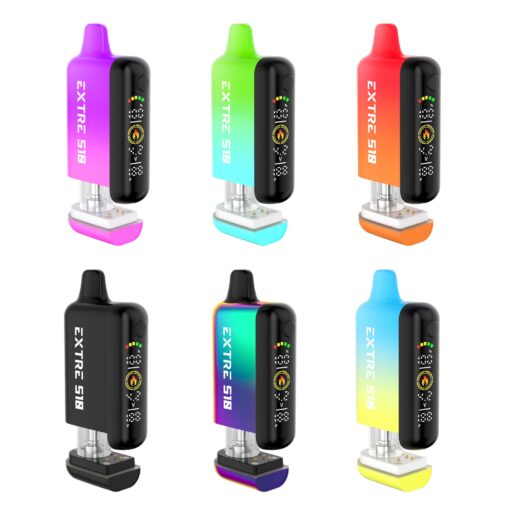 Extre 510 Thread Battery 650 MAH 5CT - Full Digital Screen