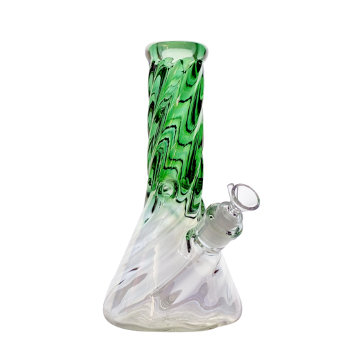 10" Twisted Beaker 7mm Waterpipe - SOTBK51
