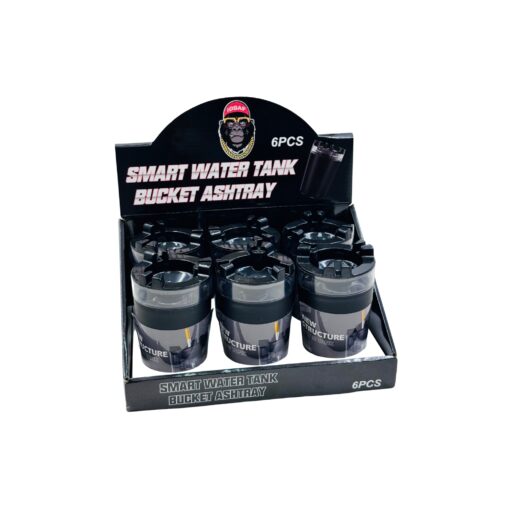 Smart Water Tank Bucket Ashtray 6ct - ASH36