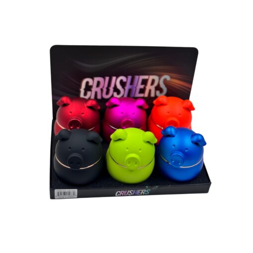 Piggy Shaped Grinder 6CT 63mm - GR1603