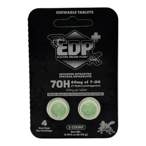 EDP 7OH 7-Hydroxy Chewable Tablets 60mg 2ct Single Pk