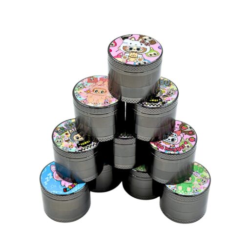 Premium Zinc 42mm Labubu Grinders 10ct - ZINC42LB