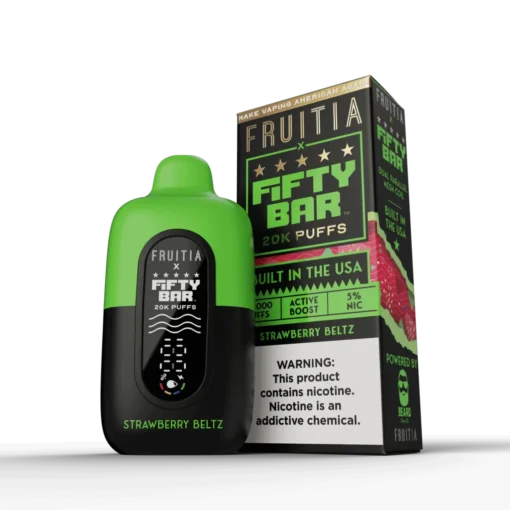 Fruitia X Fifty Bar 20K Puffs Disposable Vape 5pk