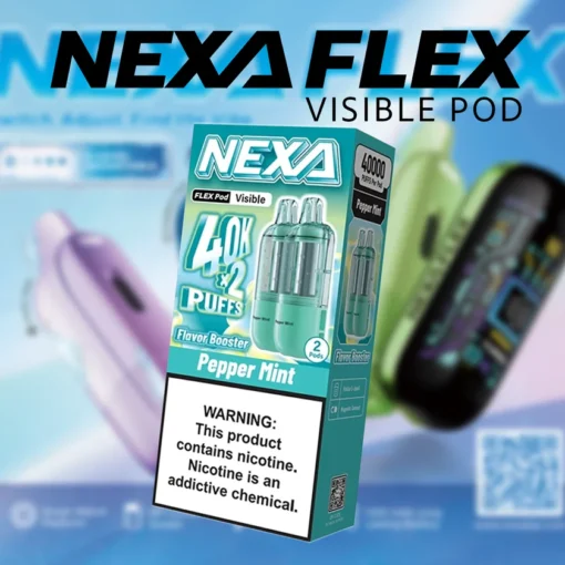 Nexa Flex Flavor Booster Pod 40000pf 2pc 5pk