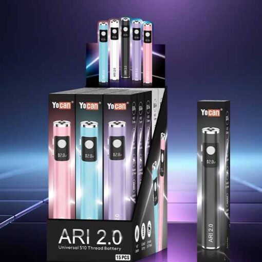 Yocan Ari 2.0 510 pen battery 15CT