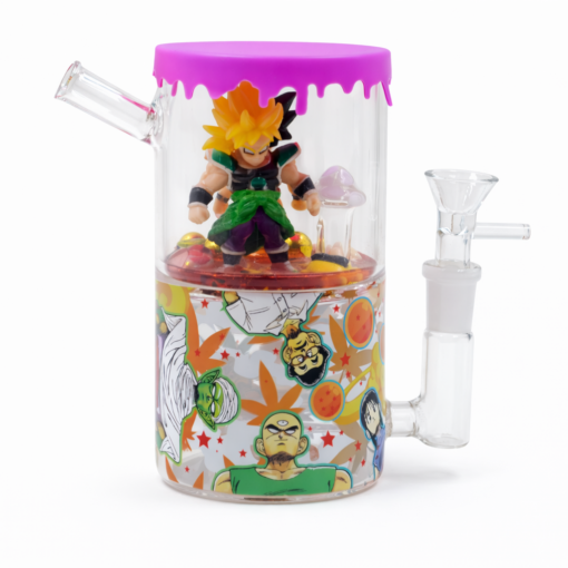 Toon Trip Glass Waterpipe with LED Lights - TTG1620