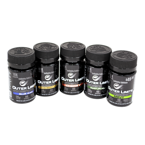 Outerlimits 7-Hydroxy Infinity Edition Total 500mg 10ct Tablets Jar