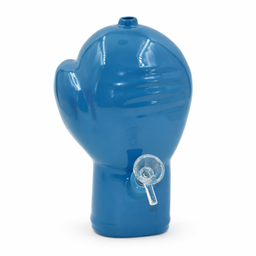 7" Boxing Glove Waterpipe - WPQ219BW