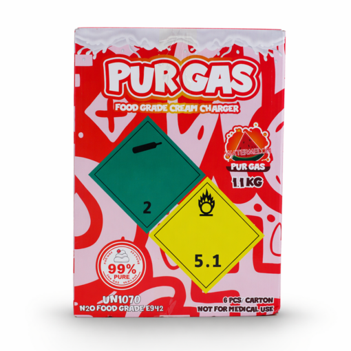 PurGas 1100g N2O Whip Cream Charger - Box of 6 Tank