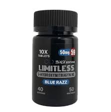 Limitless 7 Hydroxy Pre Priced $49.99 Tablets 50mg 10/Jar