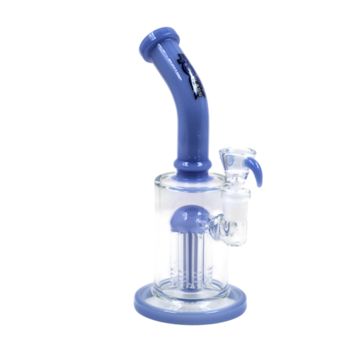 8" Tree Perc Rock Glass Waterpipe - GH24