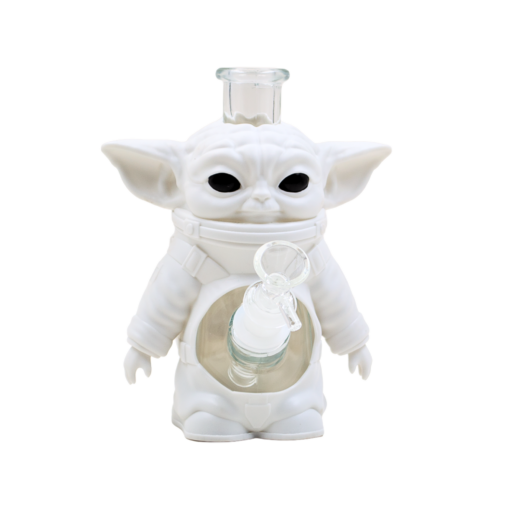 7" Astronaut Yoda Waterpipe - H657