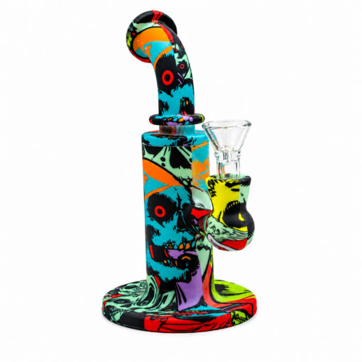 6" Silicone Waterpipe - SRS778